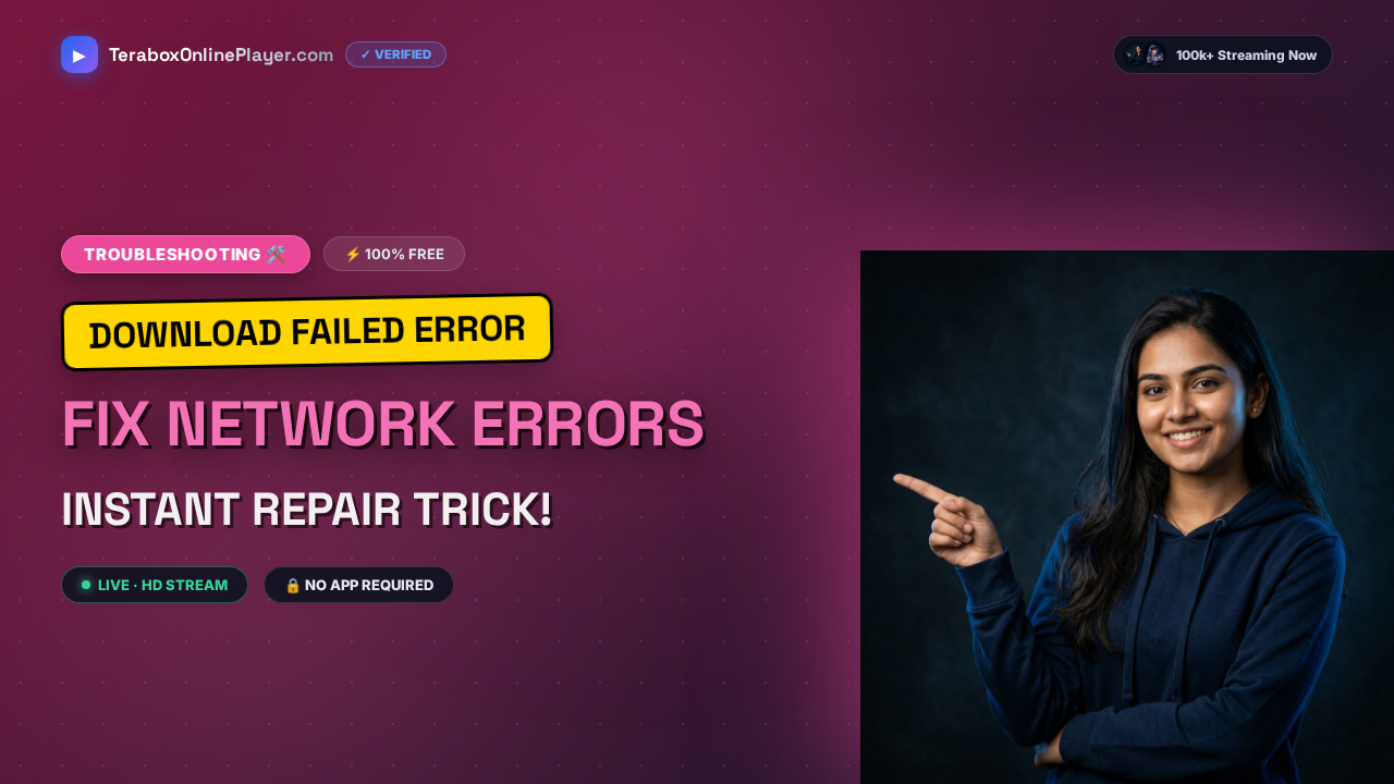 Fix Terabox link not working or expired error online (No App Required) — Complete 2026 Browser Guide