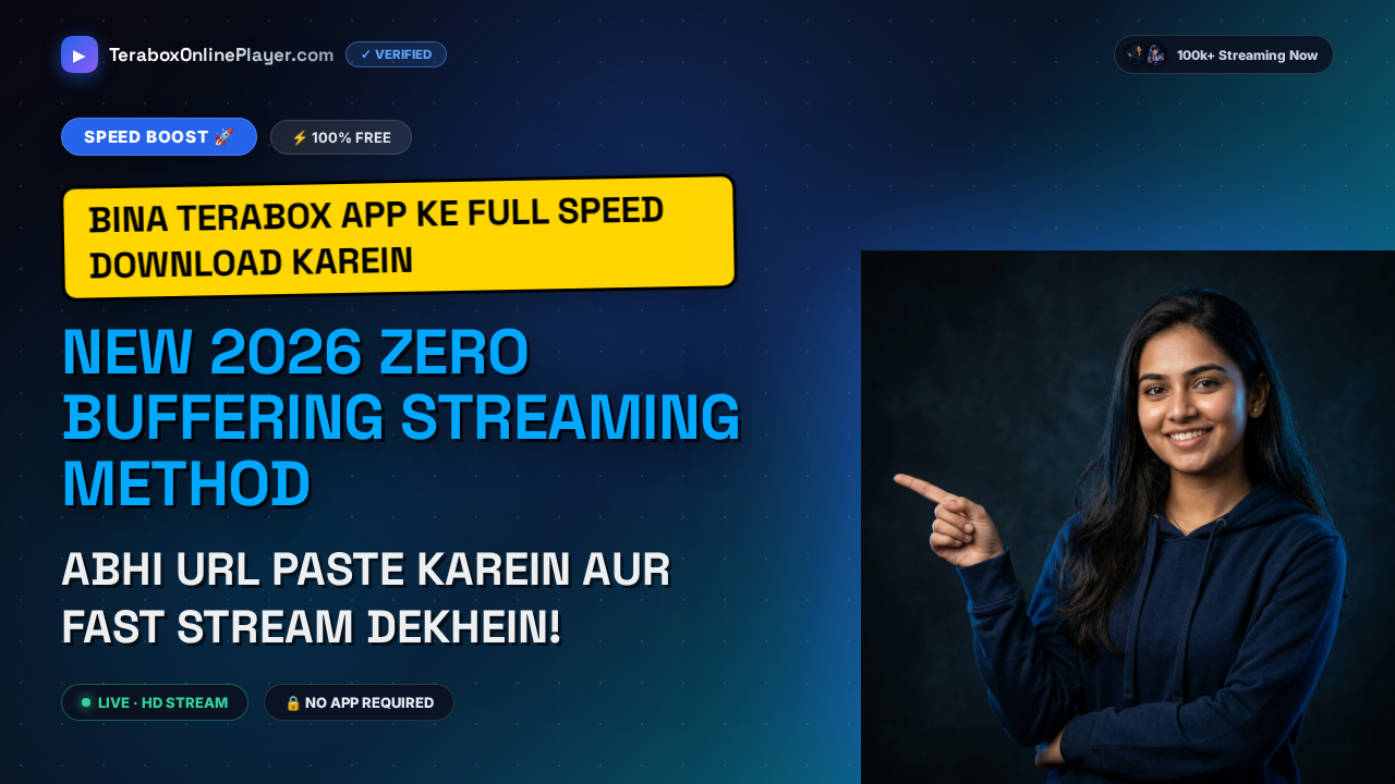 How to Download TeraBox Videos Free at Full Speed in 2026 (No App Method)