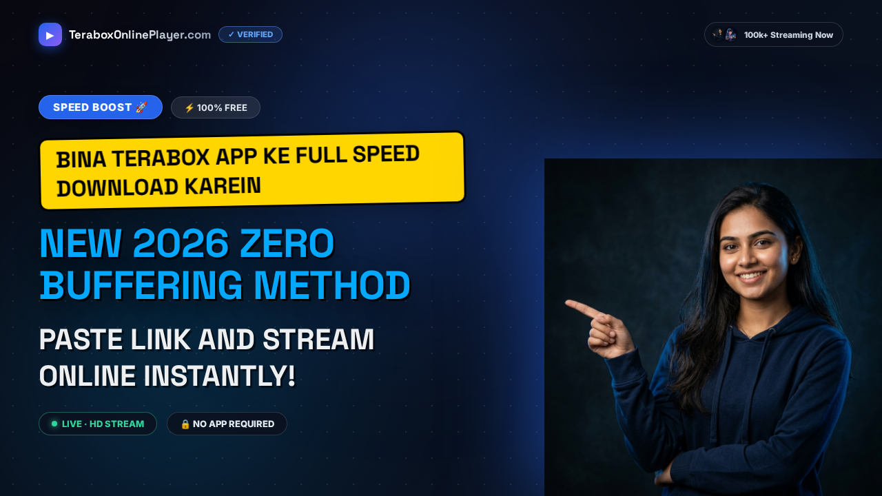 How to Download TeraBox Videos Free at Full Speed in 2026 (No App Required)