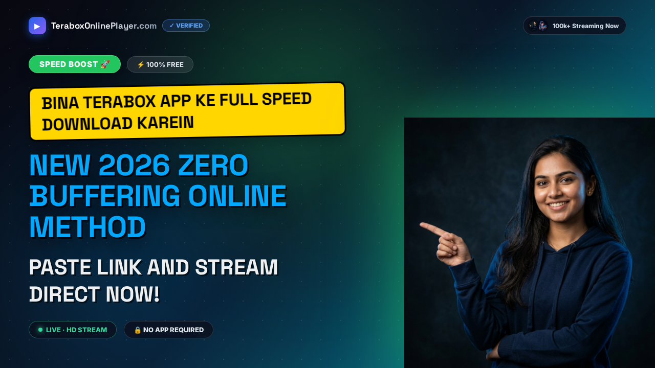 How to Download TeraBox Videos Free at Full Speed in 2026 (No App Required)