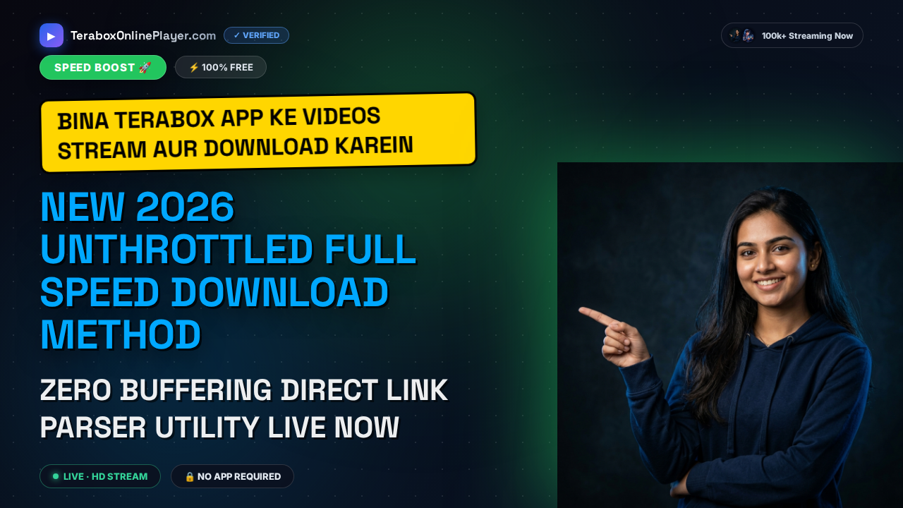 How to Download TeraBox Videos Free at Full Speed: The Ultimate 2026 Web Guide