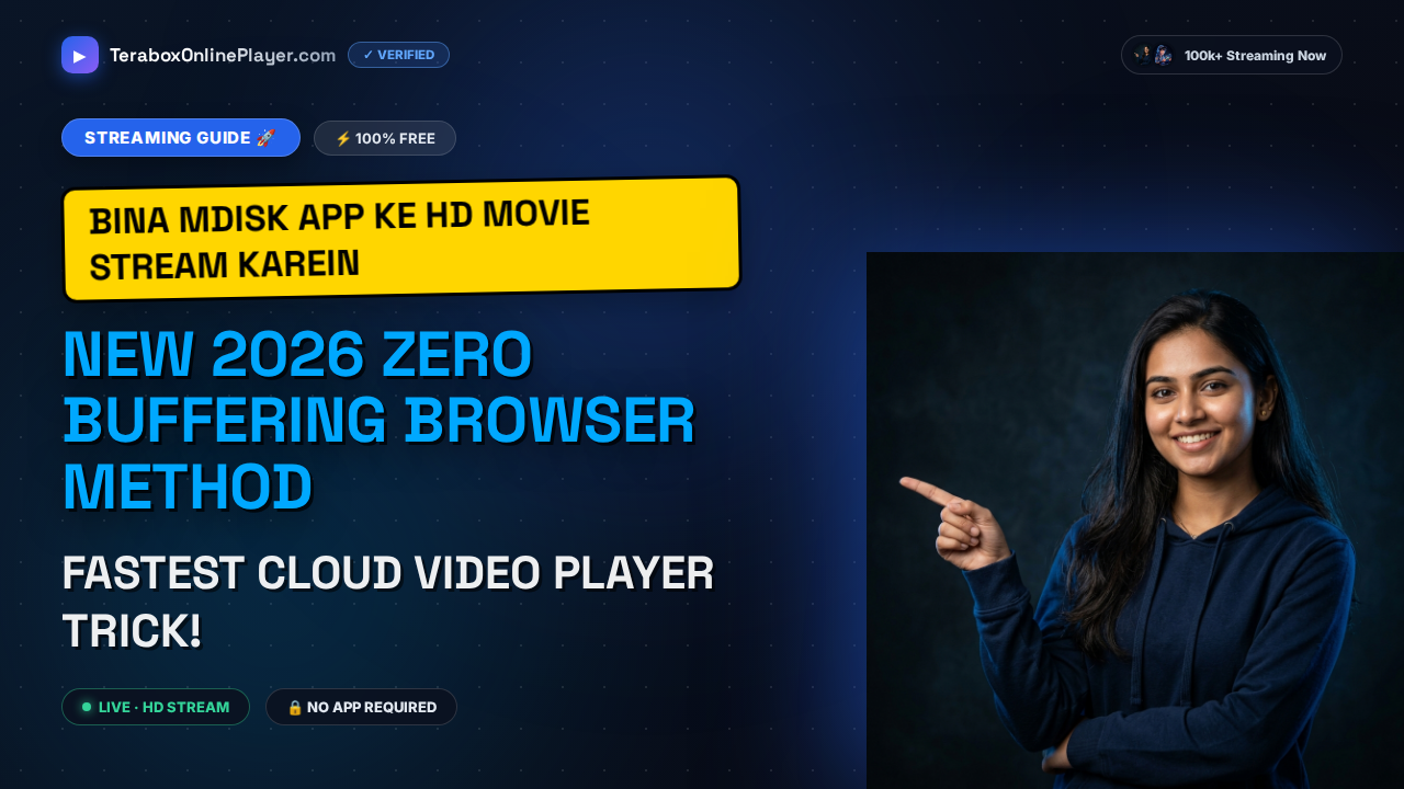 How to Stream mDisk Movies in HD Quality Online Without Apps in 2026