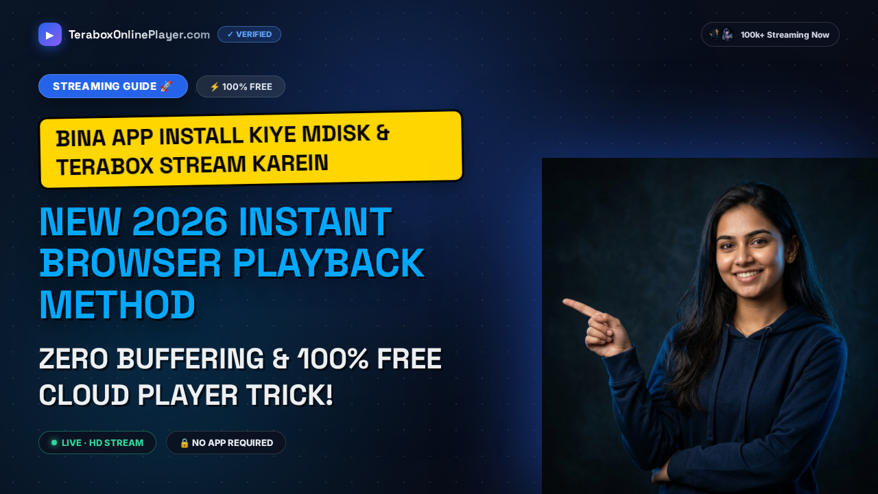 mDisk Online Player 2026: Instant Browser Streaming Without Apps