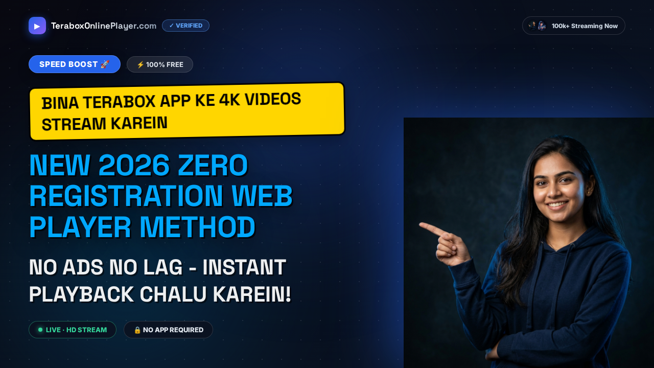 Stream 4K TeraBox Videos Without Registration: The Ultimate 2026 Web Player Guide