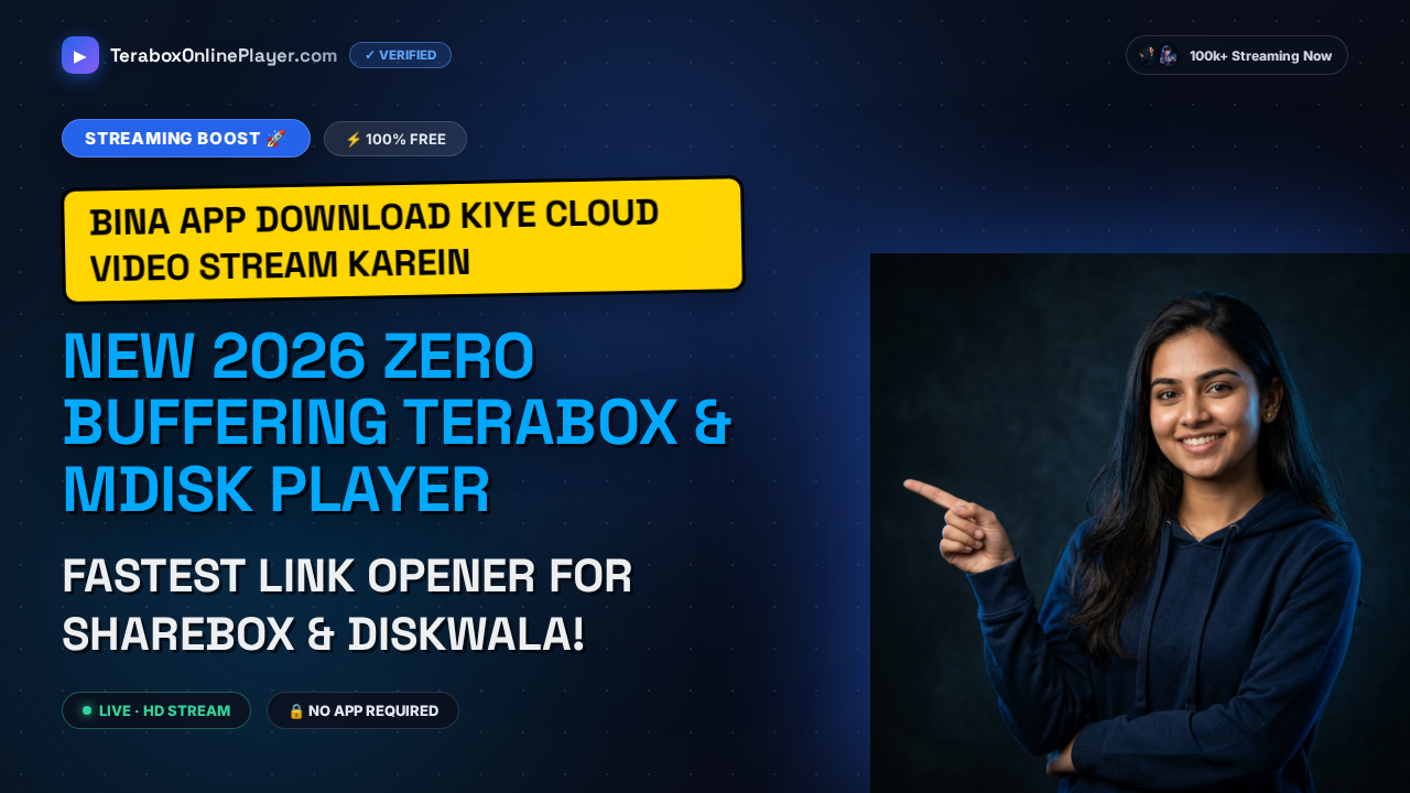 The Ultimate 2026 All-In-One Cloud Video Player Guide for TeraBox, mDisk, and ShareBox
