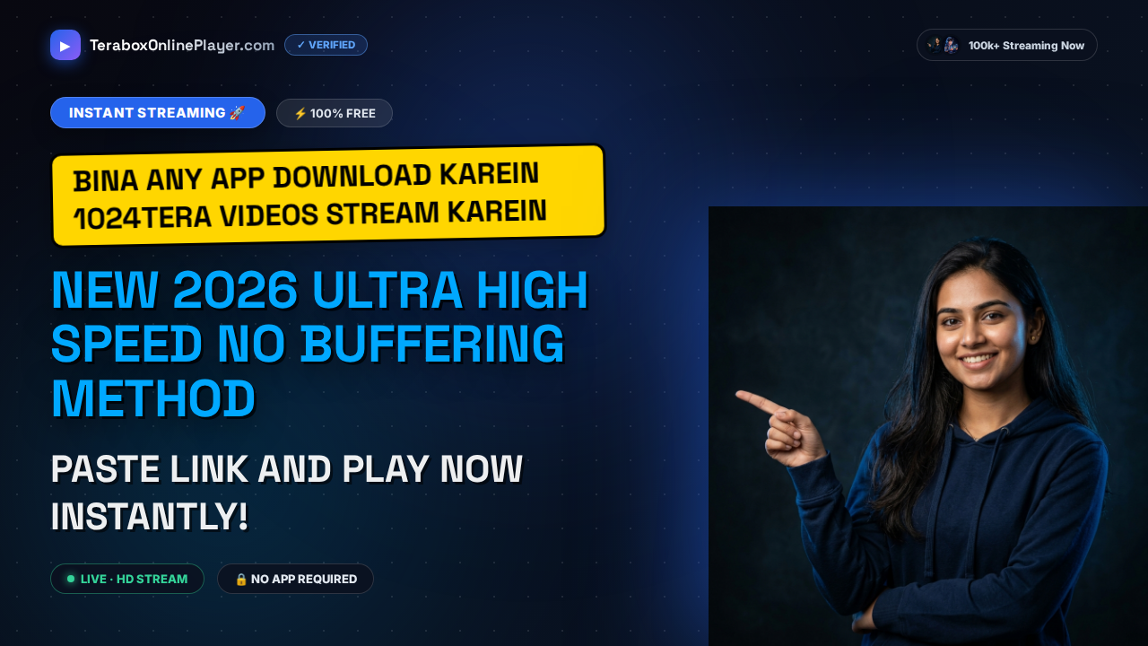 The Ultimate 2026 Guide to 1024tera Video Link Streamer and Downloader: Stream Instant Cloud Media Free