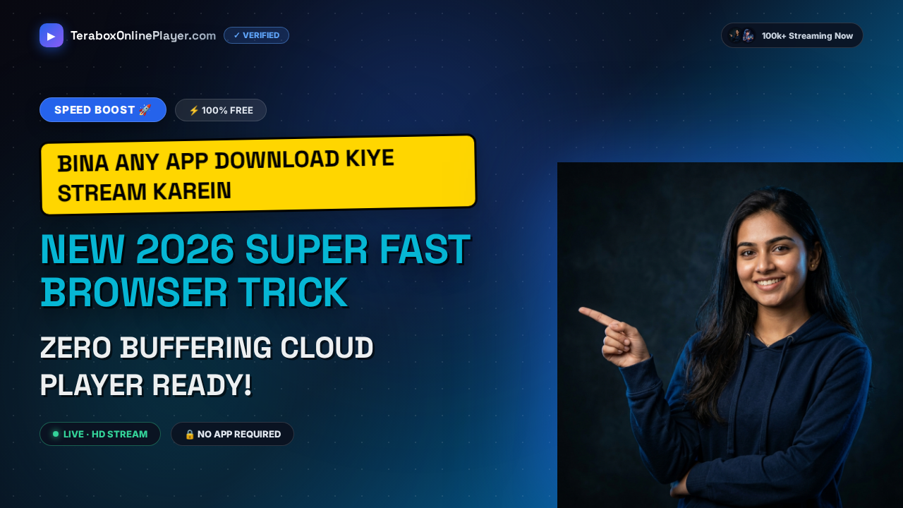 The Ultimate 2026 Guide to App-Free Cloud Video Streaming: Terabox, mDisk, DiskWala, and ShareBox