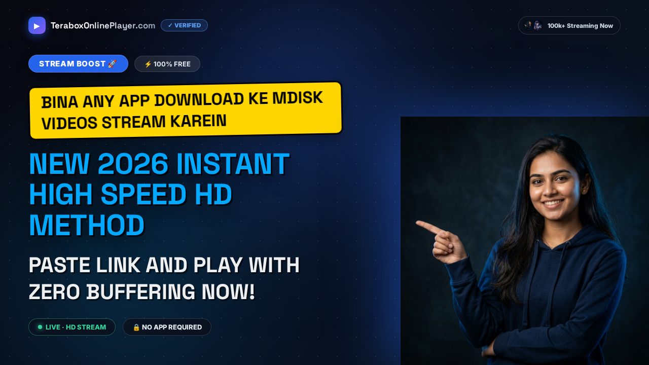 The Ultimate 2026 Guide to Stream mDisk Movies in HD Without Installing Apps