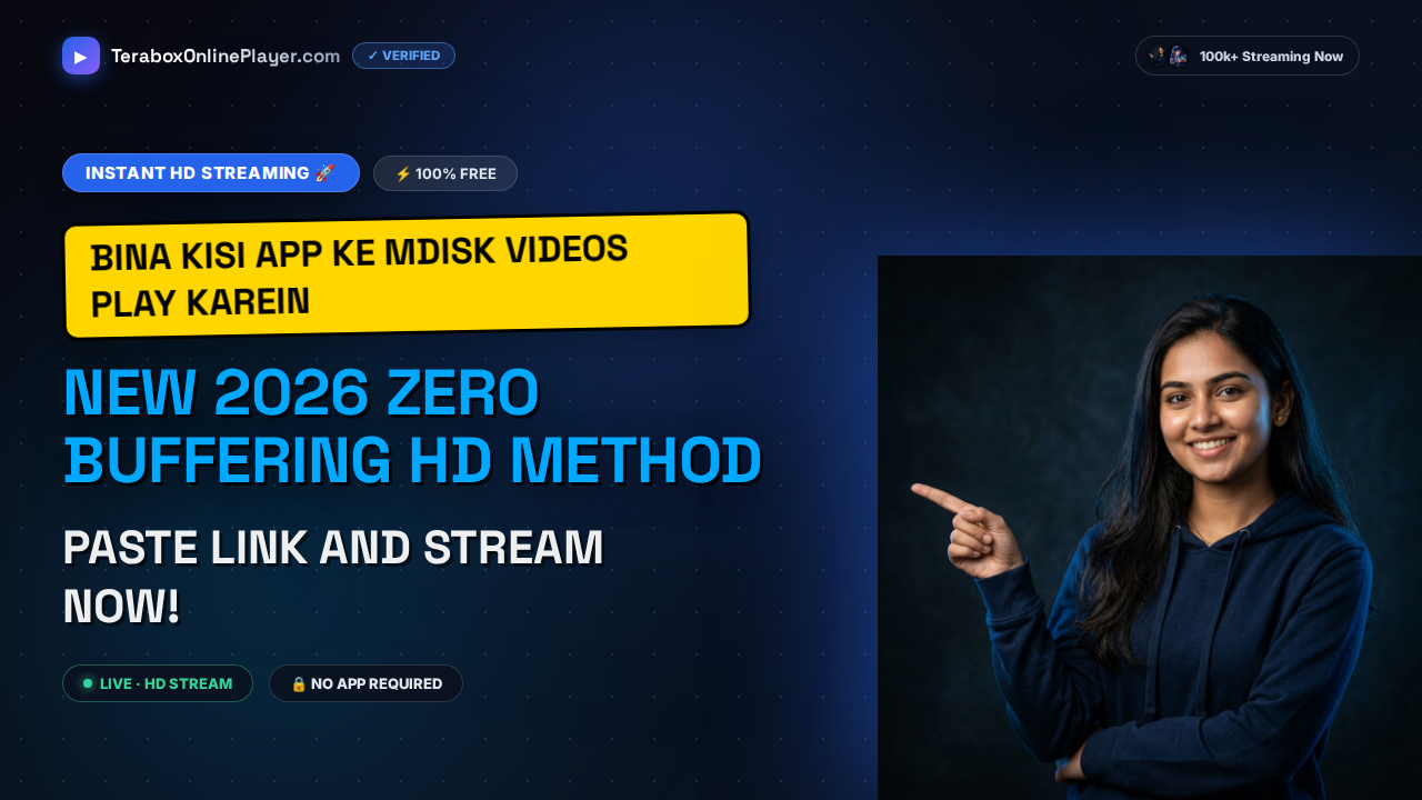 The Ultimate 2026 Guide to Stream mDisk Movies Online in HD via TeraboxOnlinePlayer.com